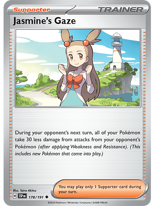 Jasmine's Gaze - 178/191 - Uncommon - SSP