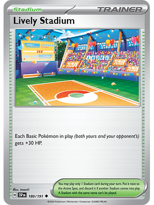 Lively Stadium - 180/191 - Uncommon - SSP 