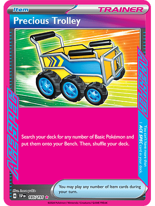 Precious Trolley - 185/191 - Ace Spec Rare - SSP 