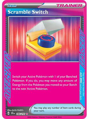 Scramble Switch - 186/191 - Ace Spec Rare - SSP
