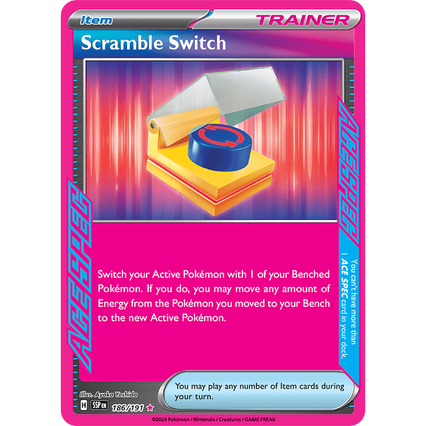 Scramble Switch - 186/191 - Ace Spec Rare - SSP