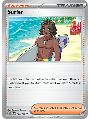 Surfer - 187/191 - Uncommon - SSP 