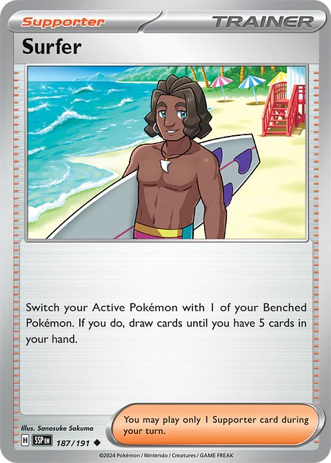Surfer - 187/191 - Uncommon - SSP 