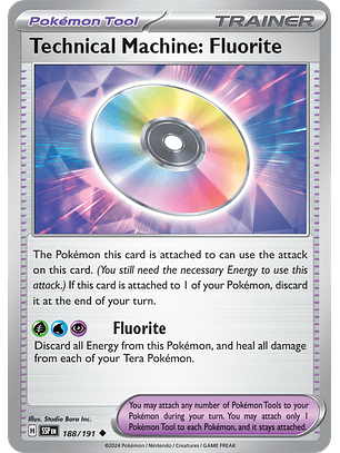 Technical Machine: Fluorite - 188/191 - Uncommon - SSP 
