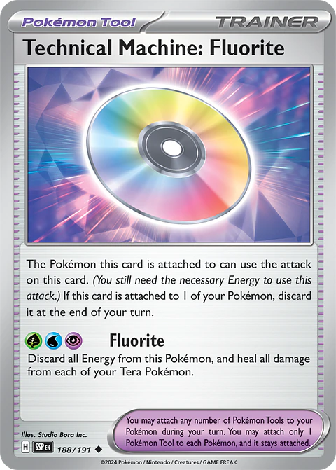 Technical Machine: Fluorite - 188/191 - Uncommon - SSP 