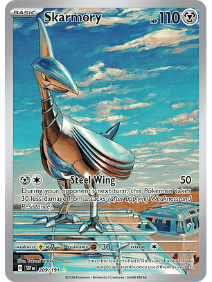 Skarmory - 209/191 - illustration Rare - SSP