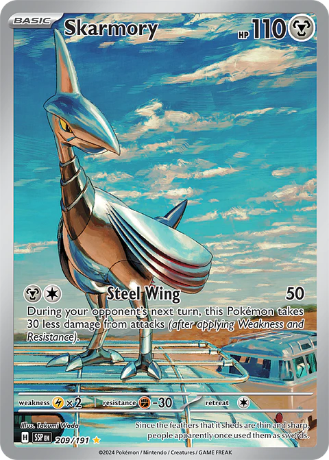 Skarmory - 209/191 - illustration Rare - SSP