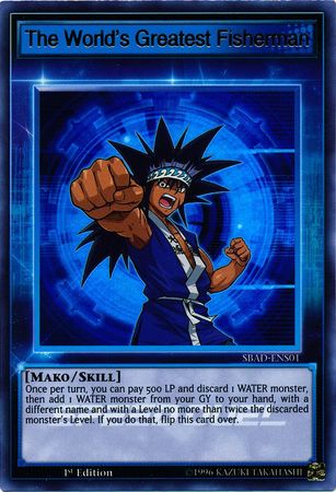 The World’s Greatest Fisherman - SBAD-ENS01 - Ultra Rare 1