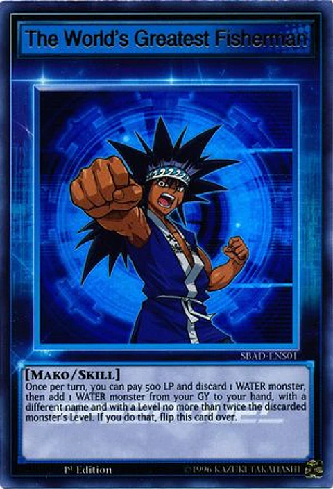 The World’s Greatest Fisherman - SBAD-ENS01 - Ultra Rare