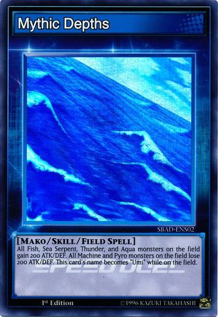 Mythic Depths - SBAD-ENS02 - Super Rare 1