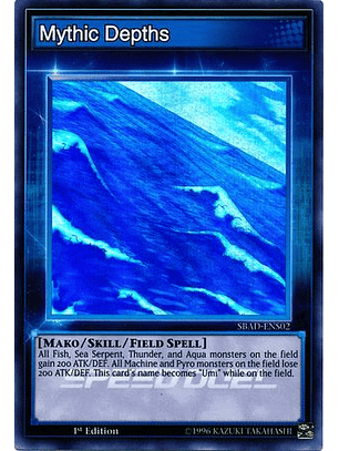 Mythic Depths - SBAD-ENS02 - Super Rare