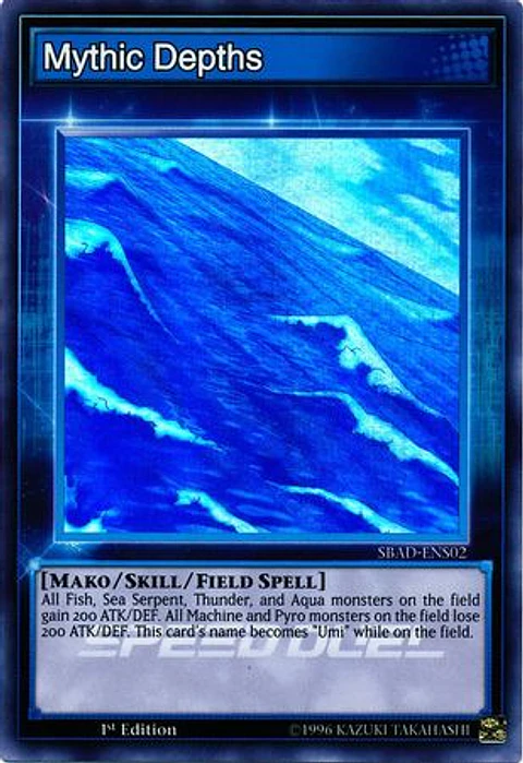 Mythic Depths - SBAD-ENS02 - Super Rare