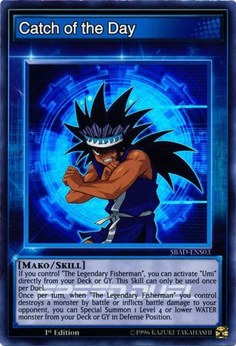 Catch of the Day - SBAD-ENS03 - Super Rare