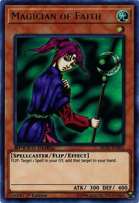 Magician of Faith - SBAD-EN001 - Ultra Rare
