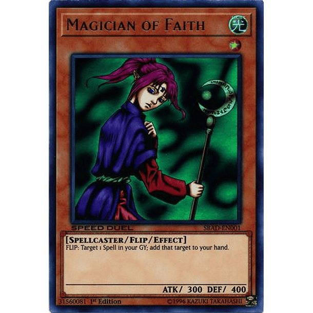 Magician of Faith - SBAD-EN001 - Ultra Rare