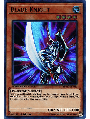 Blade Knight - SBAD-EN006 - Ultra Rare 