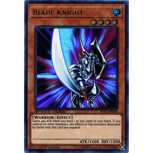 Blade Knight - SBAD-EN006 - Ultra Rare 