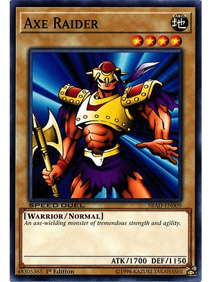 Axe Raider - SBAD-EN009 - Common 