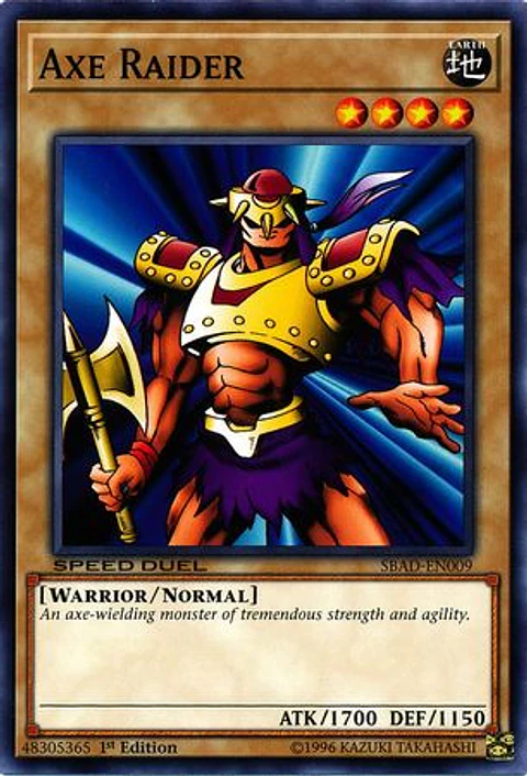 Axe Raider - SBAD-EN009 - Common 