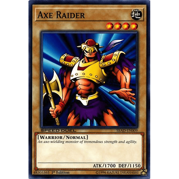 Axe Raider - SBAD-EN009 - Common 