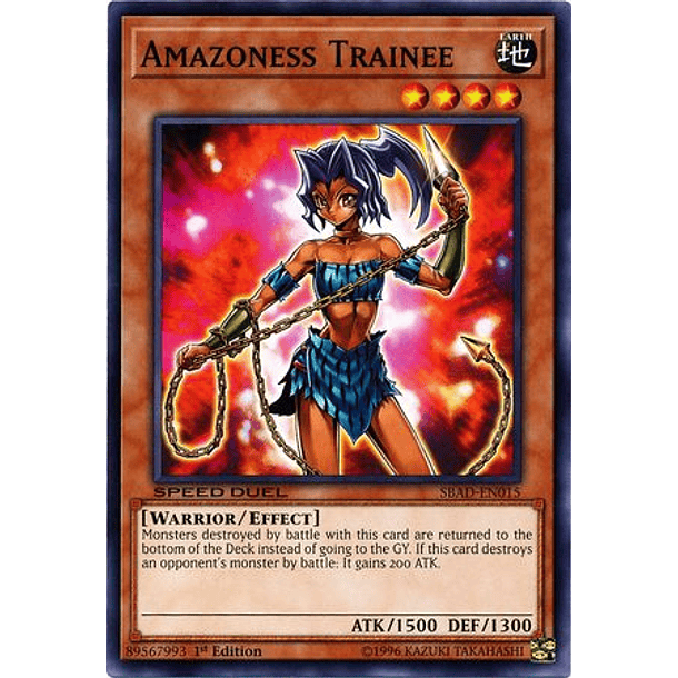 Amazoness Trainee - SBAD-EN015 - Common