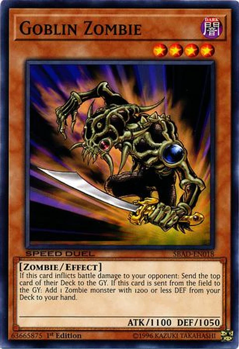 Goblin Zombie - SBAD-EN018 - Common
