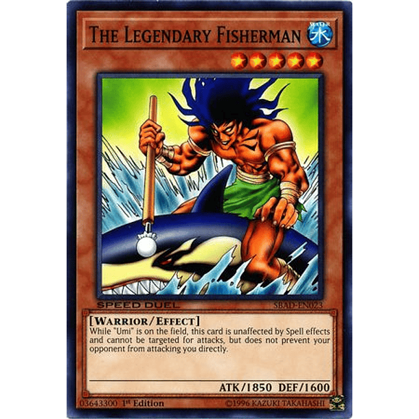 The Legendary Fisherman - SBAD-EN023 - Common