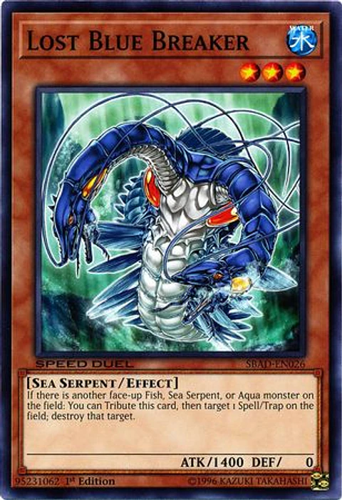 Lost Blue Breaker - SBAD-EN026 - Common