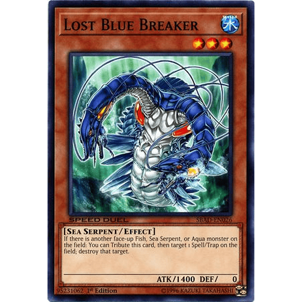 Lost Blue Breaker - SBAD-EN026 - Common