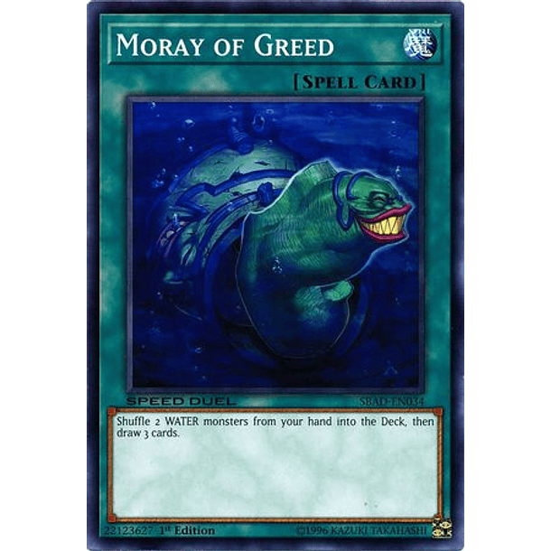 Moray of Greed - SBAD-EN034 - Common