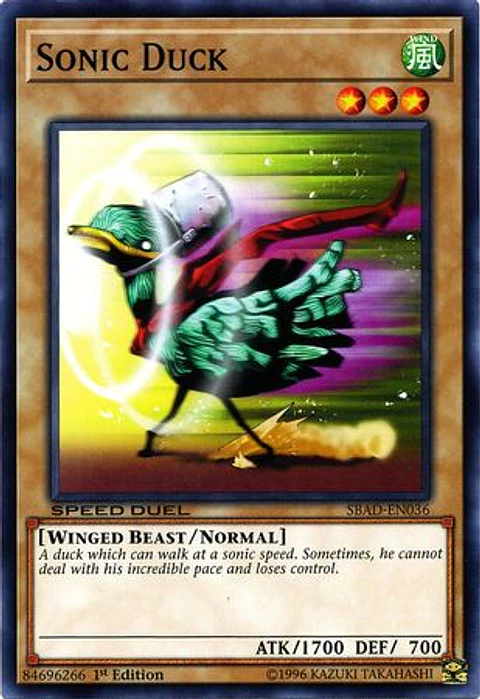 Sonic Duck - SBAD-EN036 - Common 