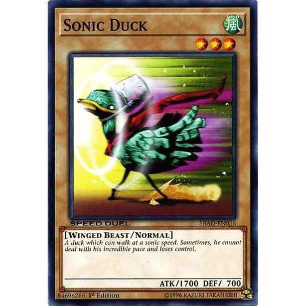 Sonic Duck - SBAD-EN036 - Common 