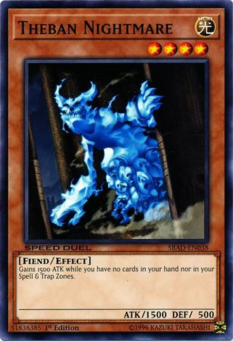 Theban Nightmare - SBAD-EN038 - Common 