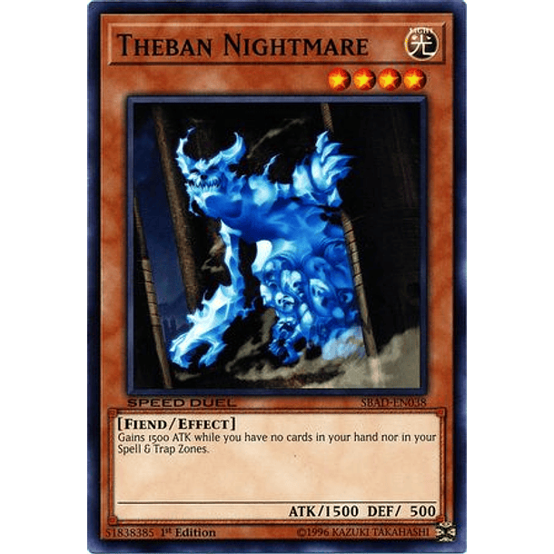 Theban Nightmare - SBAD-EN038 - Common 