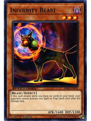 Infernity Beast - SBAD-EN039 - Common