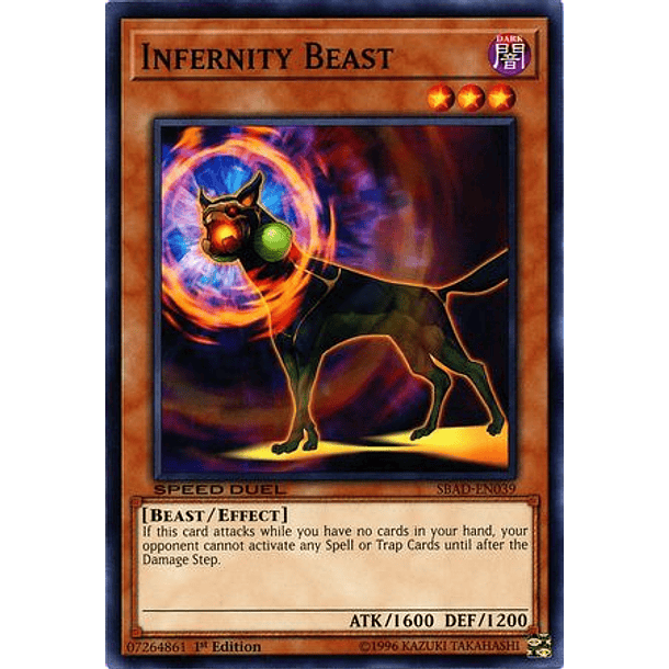 Infernity Beast - SBAD-EN039 - Common