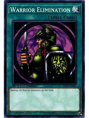 Warrior Elimination - SBAD-EN041 - Common