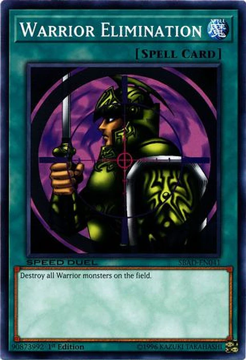 Warrior Elimination - SBAD-EN041 - Common