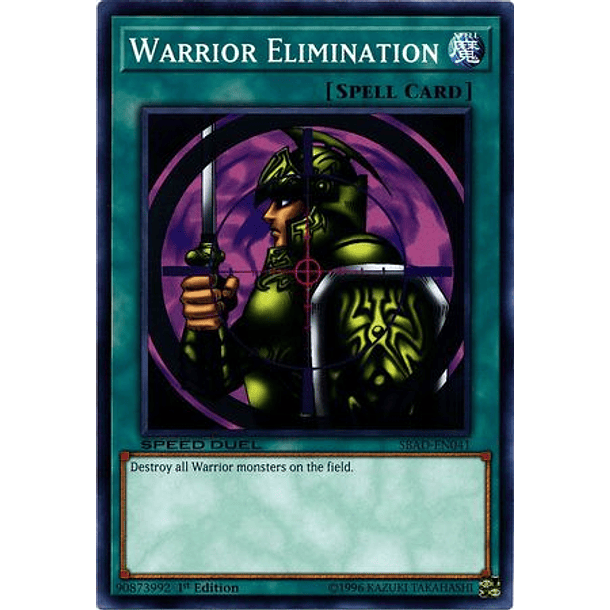 Warrior Elimination - SBAD-EN041 - Common