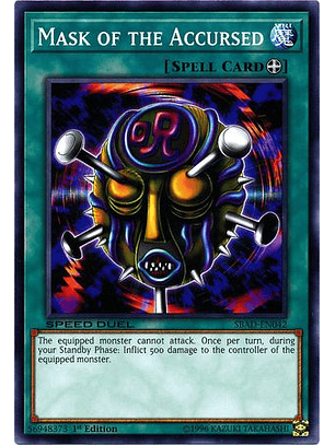 Mask of the Accursed - SBAD-EN042 - Common