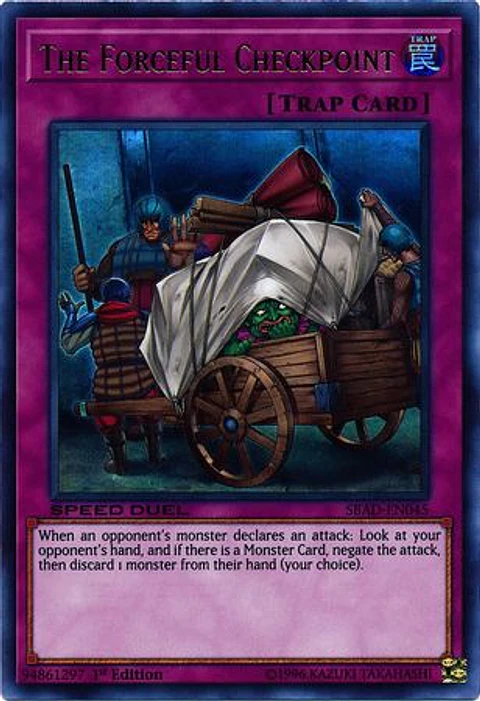 The Forceful Checkpoint - SBAD-EN045 - Ultra Rare