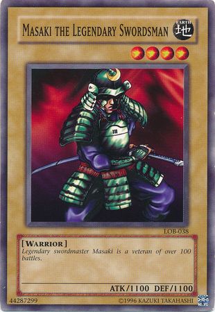 Masaki the Legendary Swordsman - LOB-038 - Common 1