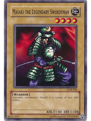 Masaki the Legendary Swordsman - LOB-038 - Common