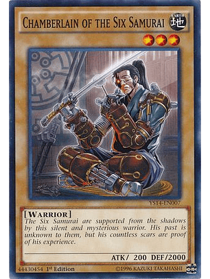 Chamberlain of the Six Samurai - YS14-EN007 - Common