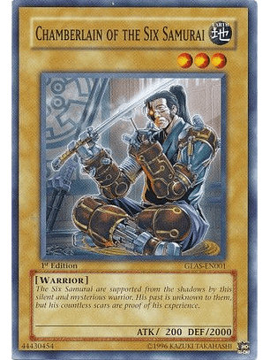 Chamberlain of the Six Samurai - GLAS-EN001 - Common
