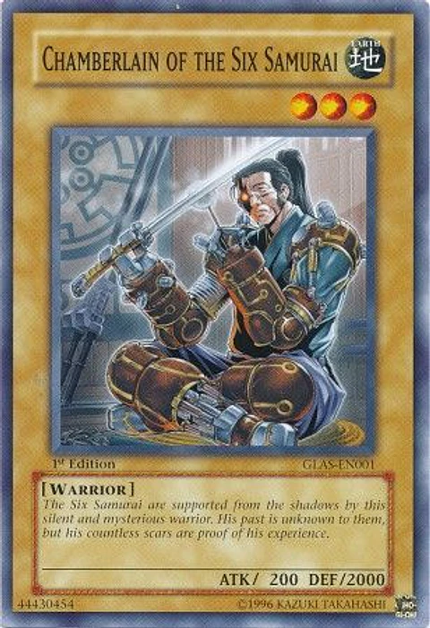 Chamberlain of the Six Samurai - GLAS-EN001 - Common