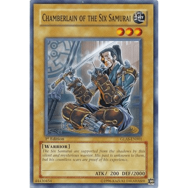 Chamberlain of the Six Samurai - GLAS-EN001 - Common