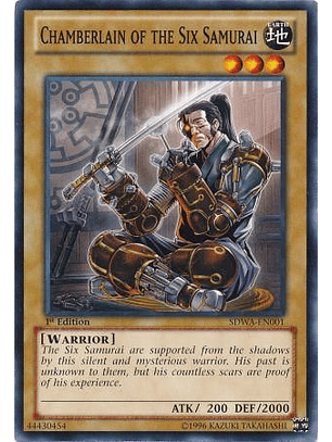 Chamberlain of the Six Samurai - SDWA-EN001 - Common