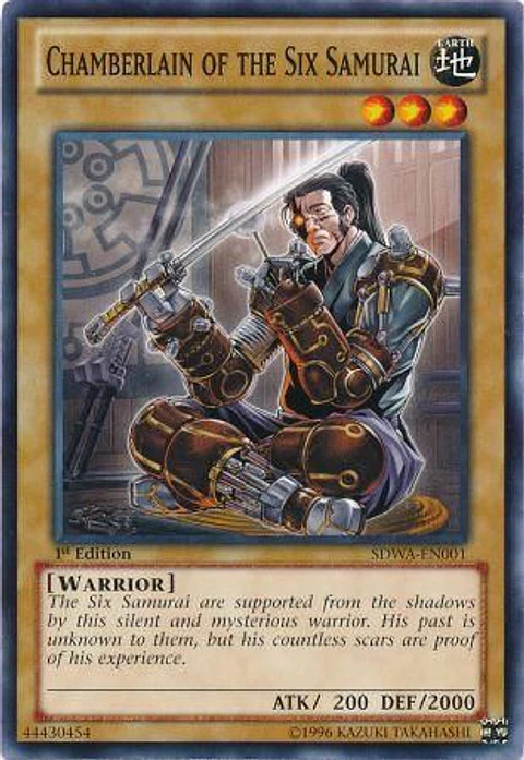 Chamberlain of the Six Samurai - SDWA-EN001 - Common
