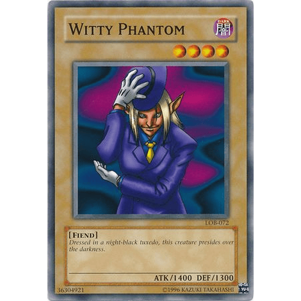 Witty Phantom - LOB-072 - Common 